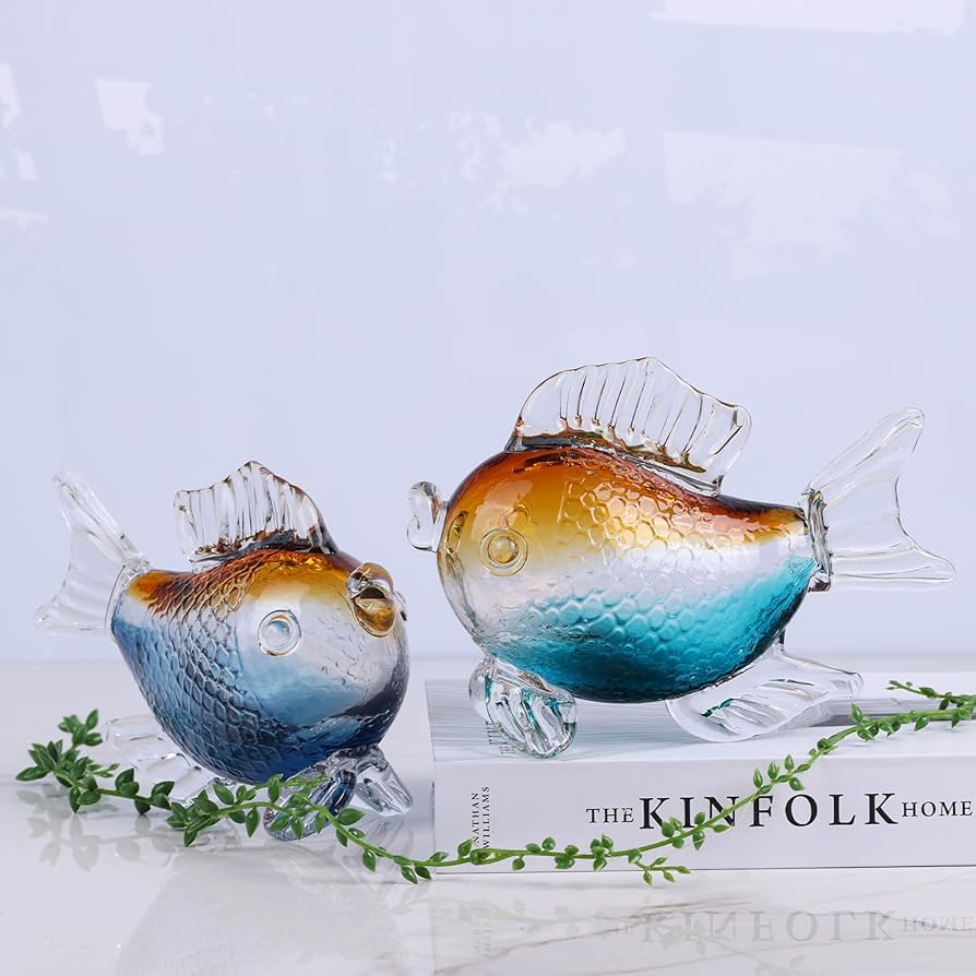 魚のガラスオブジェ 楽天市場】ガラス オブジェ 金魚 さかな フィッシュ 魚